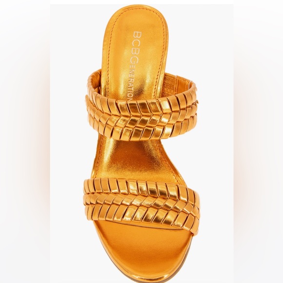 BCGCGeneration Metallic Copper Gold High Heel Mule - Picture 6 of 7